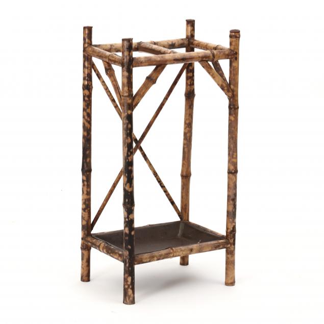 english-burnt-bamboo-cane-umbrella-stand