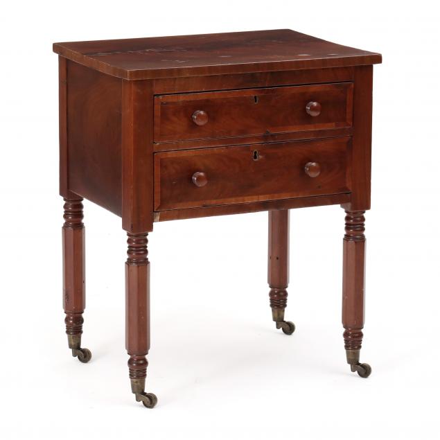 mid-atlantic-late-federal-mahogany-two-drawer-stand
