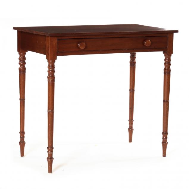 english-sheraton-mahogany-one-drawer-writing-table