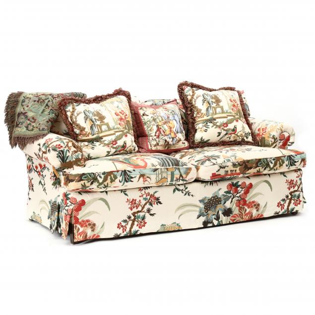 designer-upholstered-settee