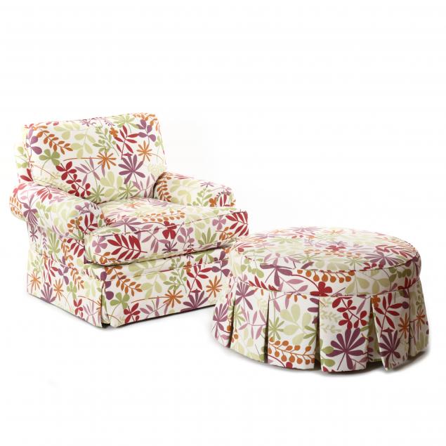 upholstered-club-chair-and-ottoman