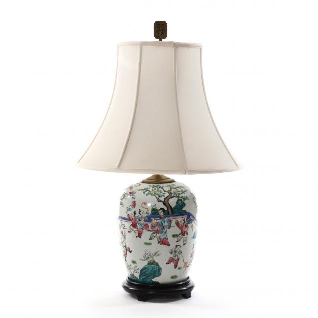 chinese-export-style-ginger-jar-table-lamp