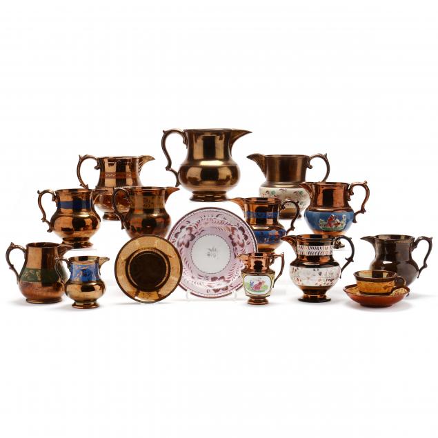 antique-copper-luster-ware-collection