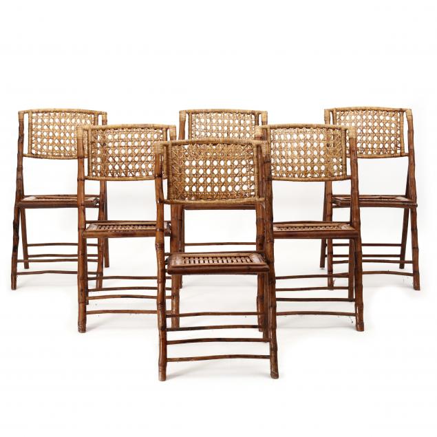 six-bamboo-folding-chairs