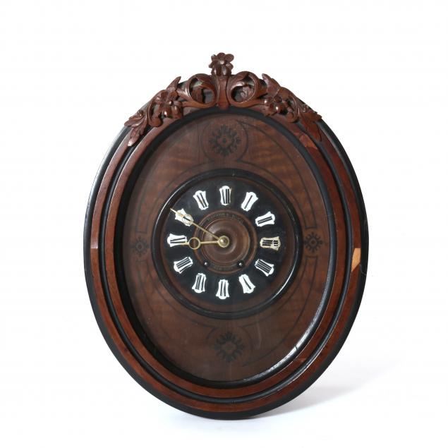 hamann-koch-oval-wall-clock