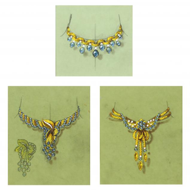 collection-of-three-original-costume-jewelry-illustrations-by-trifari