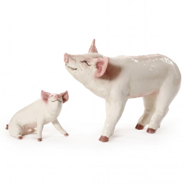 townsend-two-painted-porcelain-piglets