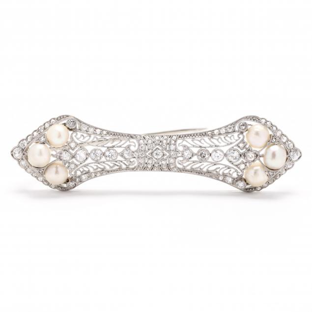 art-deco-platinum-diamond-and-pearl-brooch