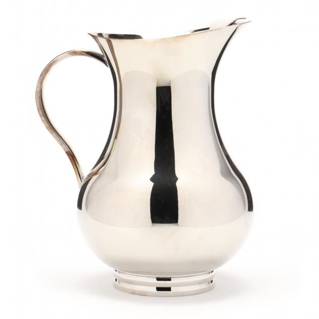 a-christofle-silverplate-water-pitcher