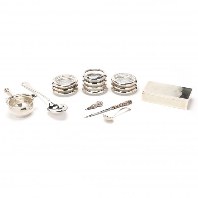 a-group-of-fourteen-sterling-silver-table-accessories
