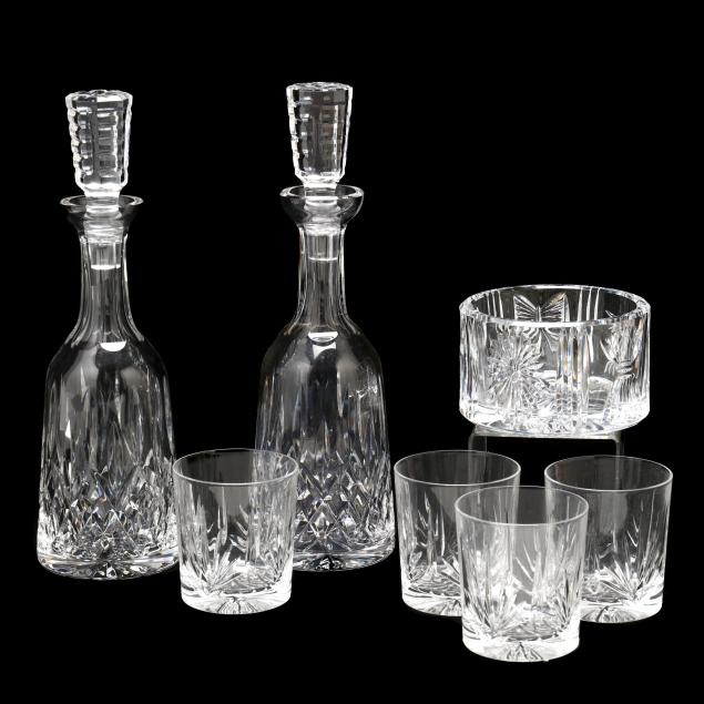 seven-assorted-waterford-crystal-barware-accessories
