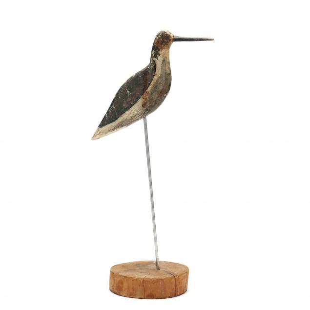 hatteras-yellowlegs-mounted-on-wood-base