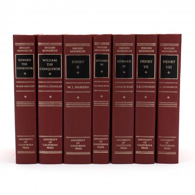 english-monarchs-series-in-seven-volumes-by-various-authors