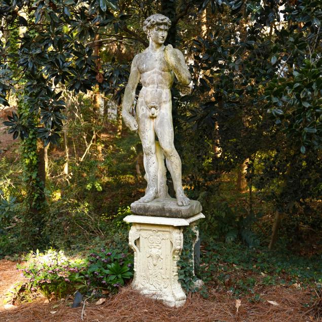 large-italian-cast-stone-statue-after-michelangelo-s-i-david-i-on-cast-iron-plinth
