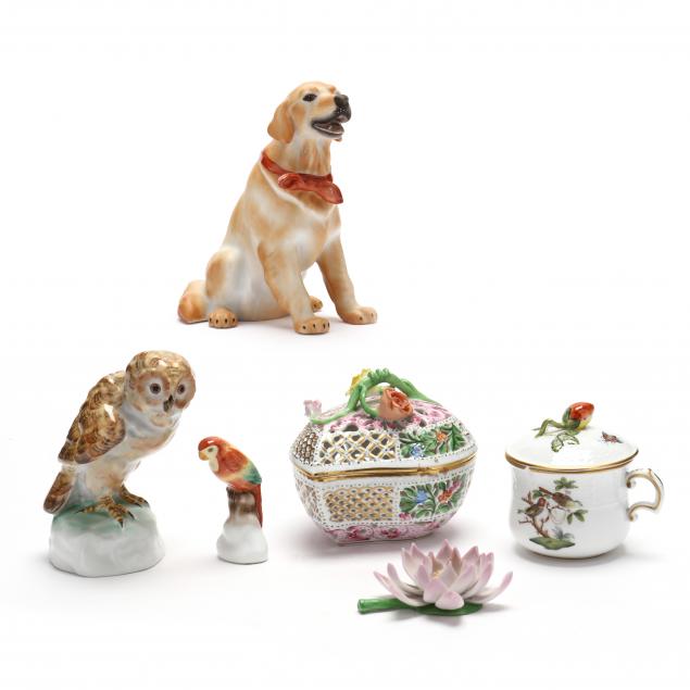 herend-porcelain-grouping