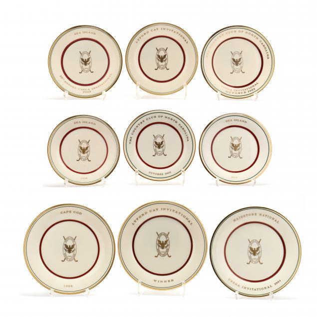 nine-lenox-gold-presentation-plates