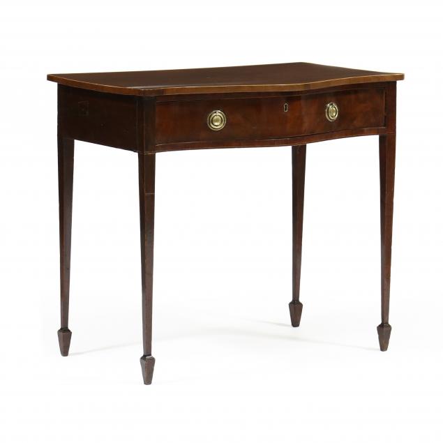 english-hepplewhite-serpentine-front-mahogany-writing-table