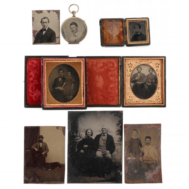 a-sixth-plate-ambrotype-and-seven-tintype-portraits