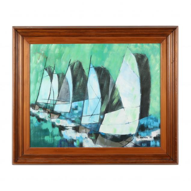 lino-severino-jr-filipino-b-1932-sailboats