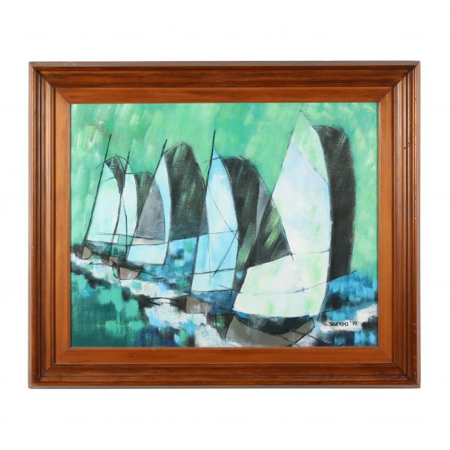 lino-severino-jr-filipino-b-1932-sailboats