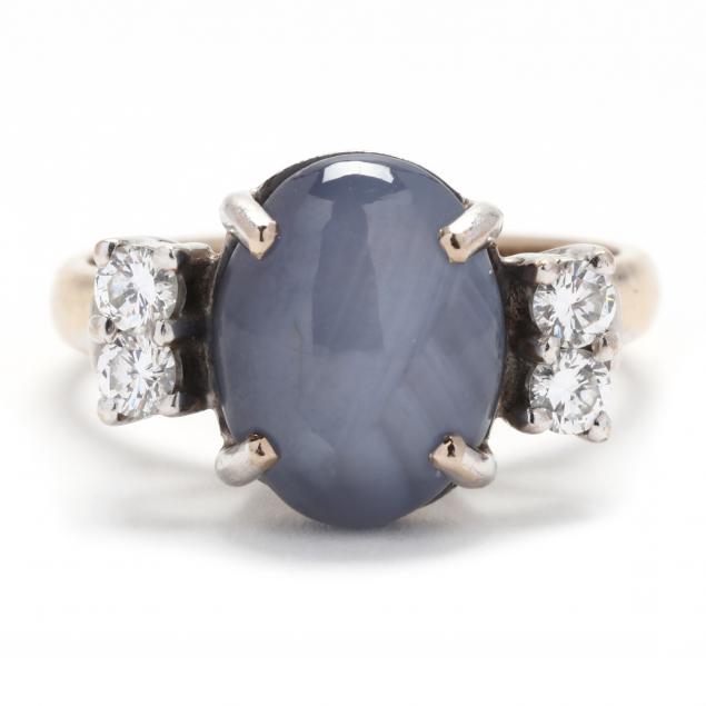 white-gold-star-sapphire-and-diamond-ring