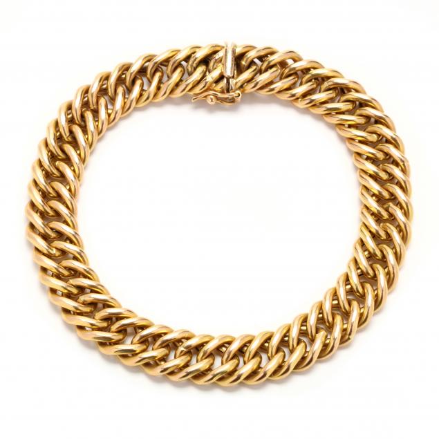 gold-link-bracelet-italy