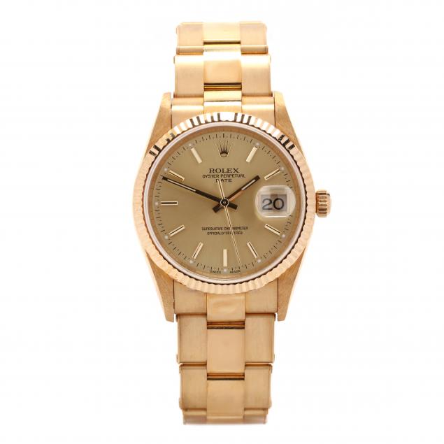 gent-s-gold-oyster-perpetual-date-watch-rolex