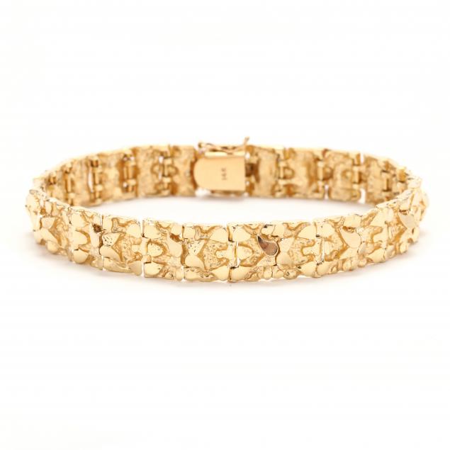 gold-nugget-bracelet