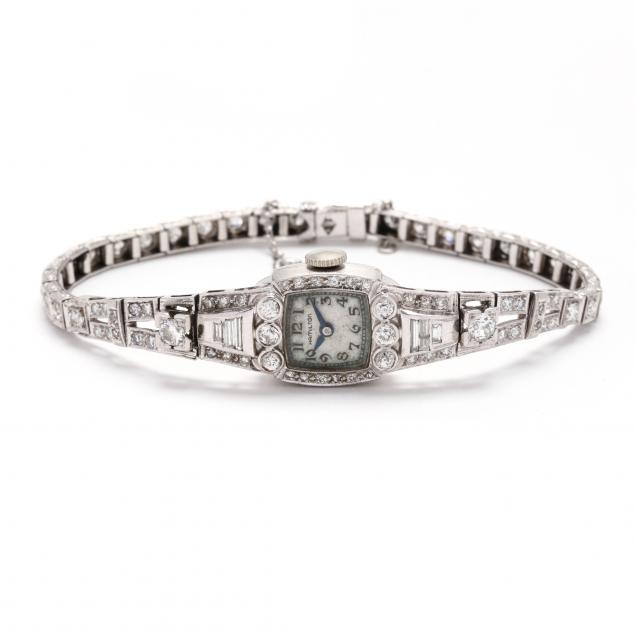 lady-s-art-deco-platinum-and-diamond-watch-hamilton