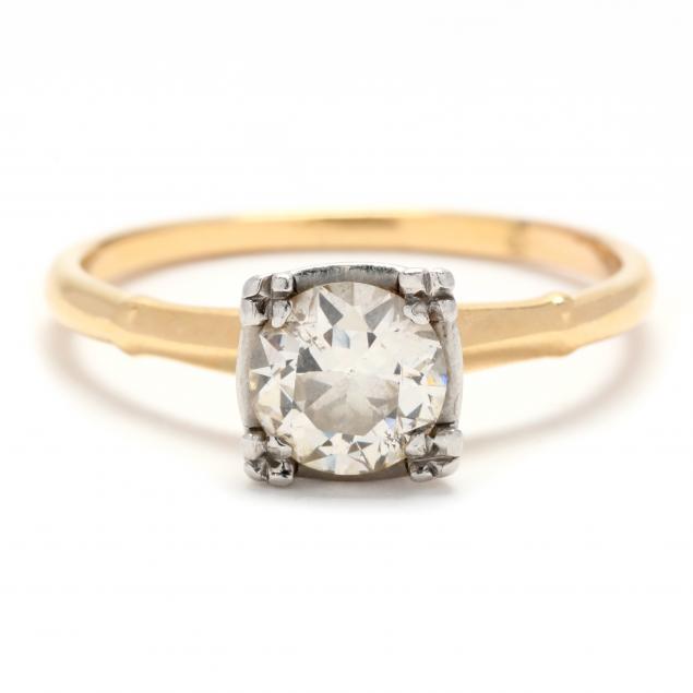 vintage-gold-platinum-and-diamond-ring