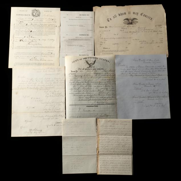 civil-war-personal-letter-and-seven-military-documents