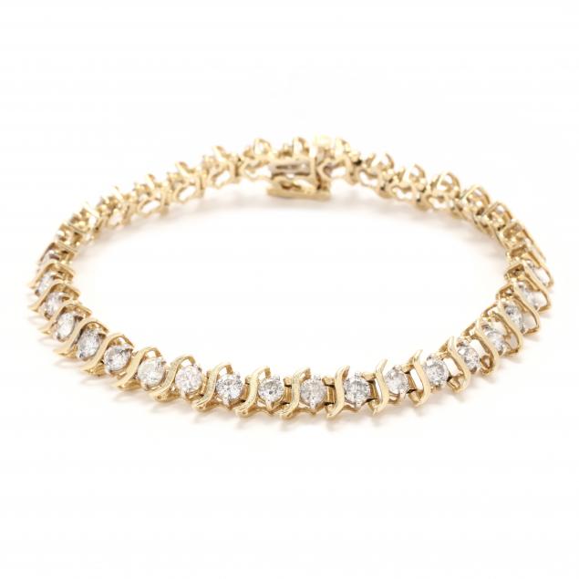 gold-and-diamond-s-link-bracelet