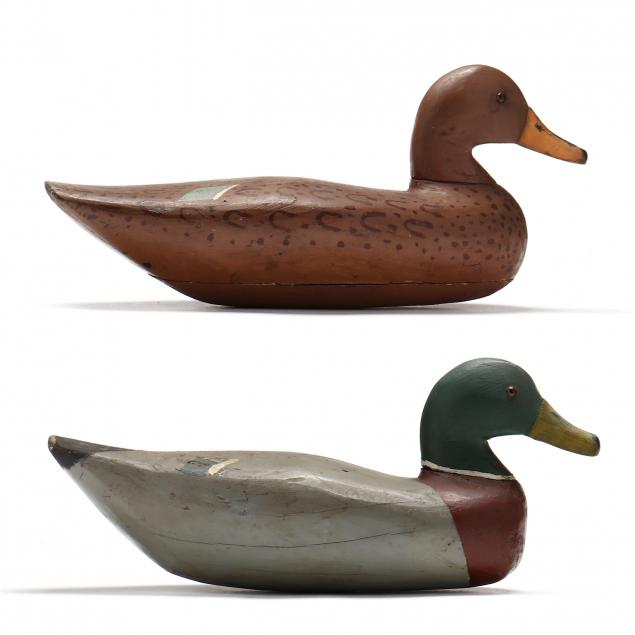 rare-elmer-salter-nc-1902-1964-pair-of-mallards