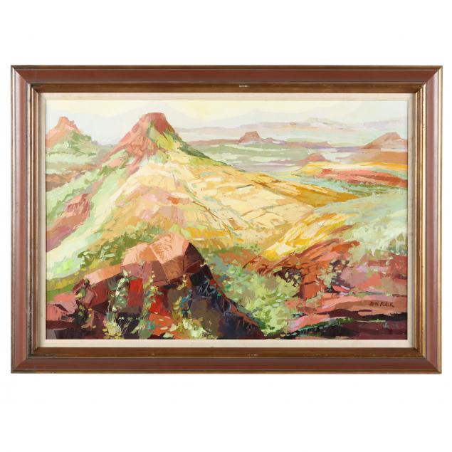 john-black-american-20th-century-southwestern-canyon-landscape