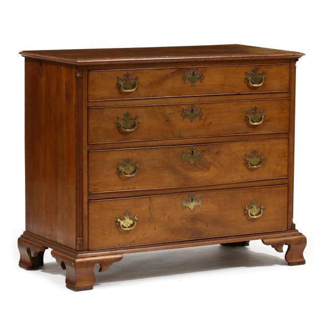 mid-atlantic-chippendale-cherry-chest-of-drawers