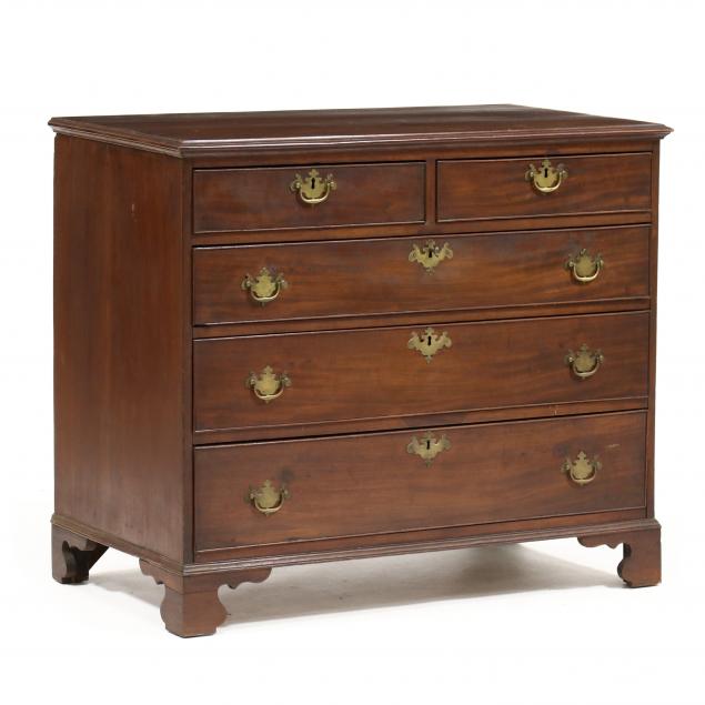 southern-chippendale-mahogany-chest-of-drawers