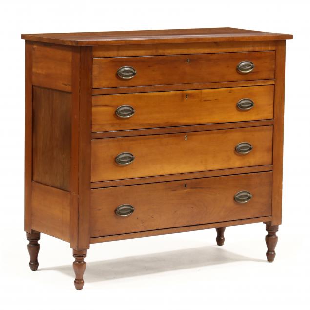 mid-atlantic-sheraton-cherry-chest-of-drawers