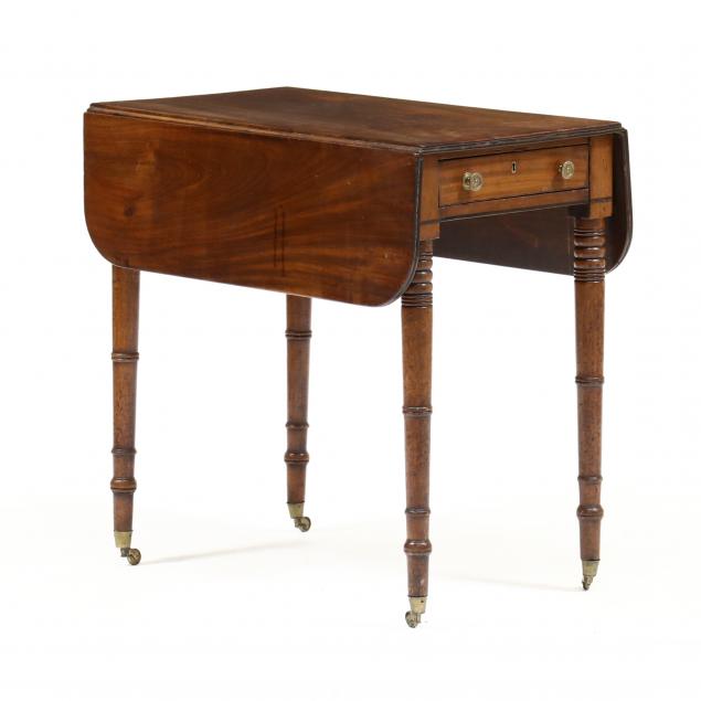 english-sheraton-mahogany-pembroke-table