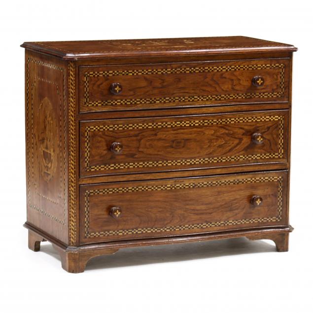 continental-marquetry-inlaid-diminutive-mahogany-commode