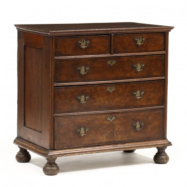 william-and-mary-inlaid-burlwood-chest-of-drawers