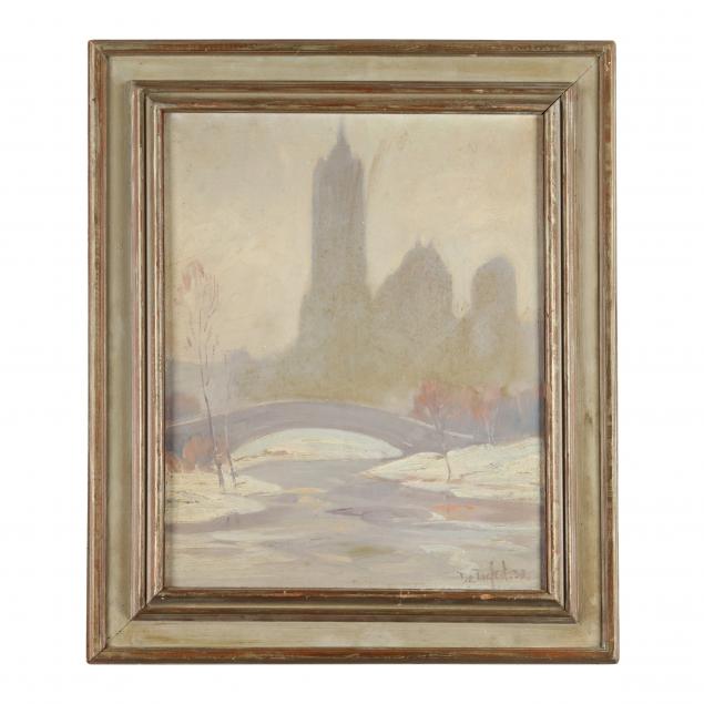 bela-de-tirefort-american-austrian-1894-1993-central-park-in-snow