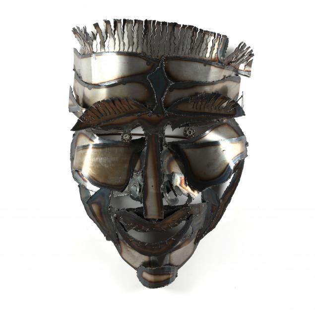 joel-haas-nc-20th-21st-century-large-constructivist-metalwork-figural-mask