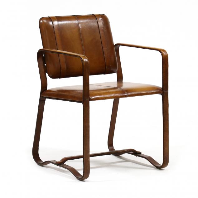 leather-wrapped-armchair