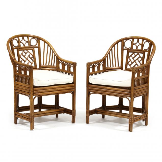 pair-of-chinese-style-rattan-armchairs