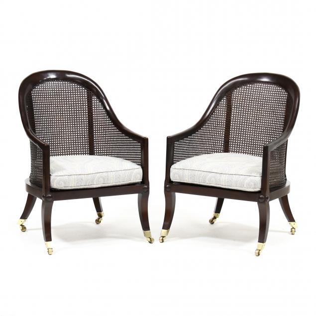 baker-pair-of-regency-style-cane-armchairs
