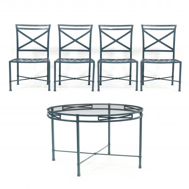 brown-jordan-i-venetian-i-patio-dining-table-and-four-chairs