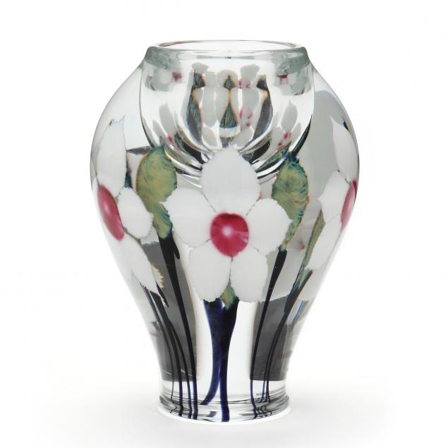 david-lotton-paperweight-art-glass-vase
