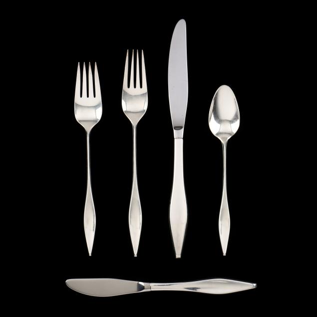 john-prip-for-reed-barton-68-piece-set-of-i-lark-i-sterling-silver-flatware