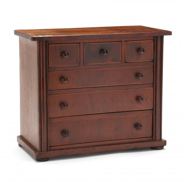 mid-atlantic-mahogany-miniature-chest-of-drawers