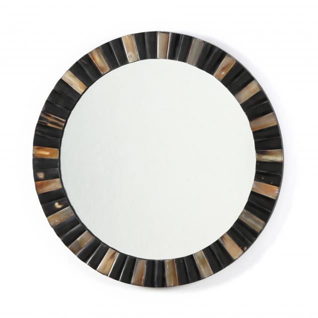 safavieh-horn-veneered-circular-mirror